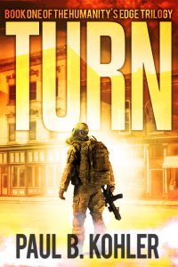Turn, Clay Dobbs, Zombies, genetic engineering, humanity's edge, sci-fi book